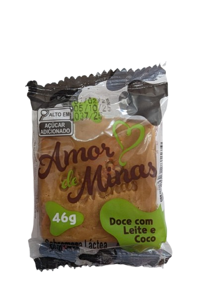 Amor de Minas, Sweet Bread with Milk and Coconut (Doce Com Leite e Coco) [46g]