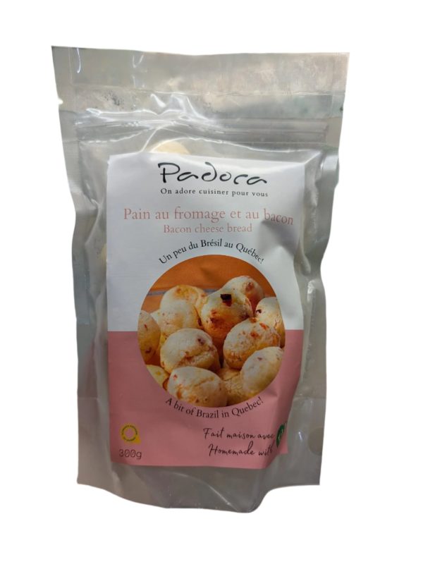 PADOCA - PAIN AU FROMAGE ET BACON 320g