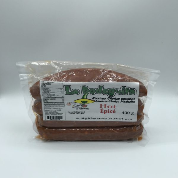 La Bodeguita Mexican chorizo hot 400 gr