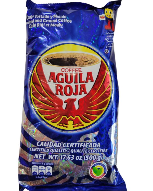 Aguila Roja Coffee Roasted and Ground 500G