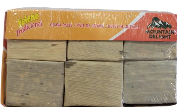 MD Veleño Tradicional Guava Paste - Dulce de Guayaba 18u (720g)