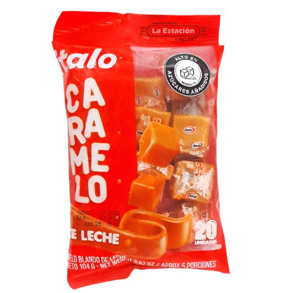 Italo Caramelo de Leche 20 unidades