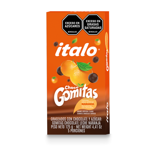 Italo Chocogomitas Orange 4.41 oz
