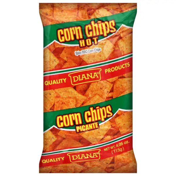 Diana Spicy BBQ Corn Chips 115 gr