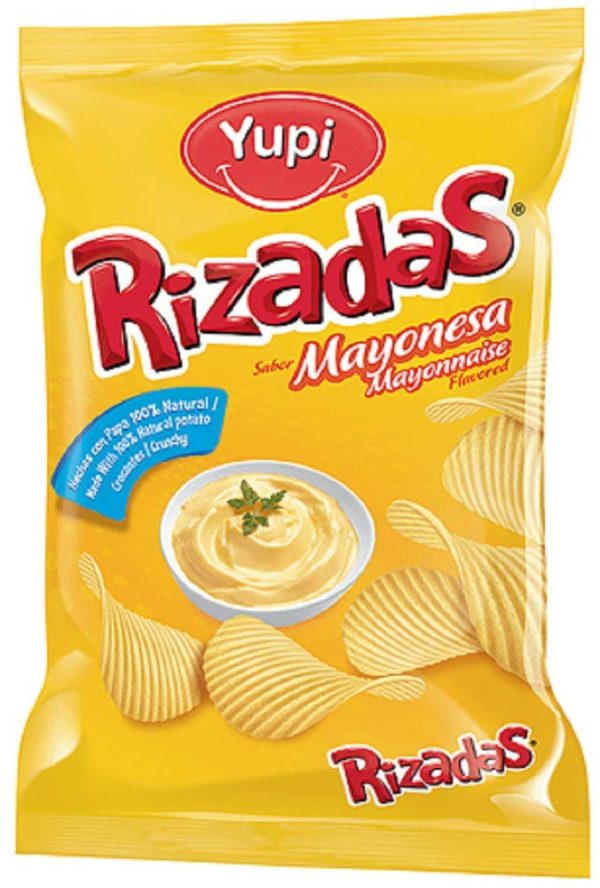Yupi, Rizadas - Mayo (Mayonesa) [115g]