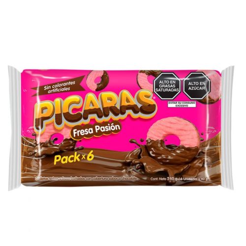 Picaras Fresa Pasion 240g