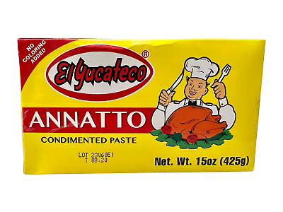 El Yucateco Annatto / Achiote Paste 15 oz