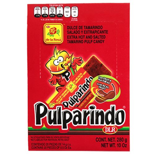 De la Rosa Pulparindo ExtraHot (14g) 20pieces
