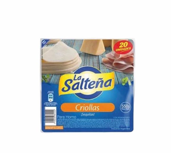 La Saltena tapas para empanadas criollas 19.4 oz
