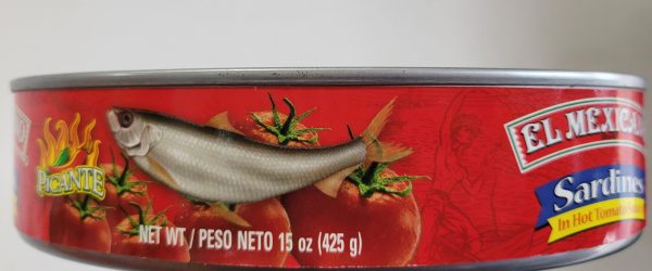 El Mexicano Sardinas en Salsa de Tomate Picante 15 oz