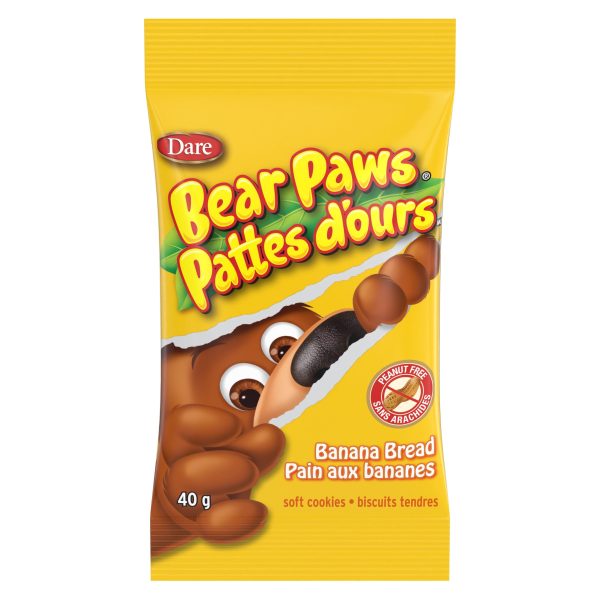 Bear Paws Banana Bread 40 gr