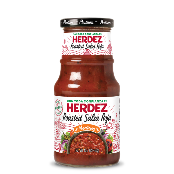 HERDEZ Roasted Salsa Roja 16oz