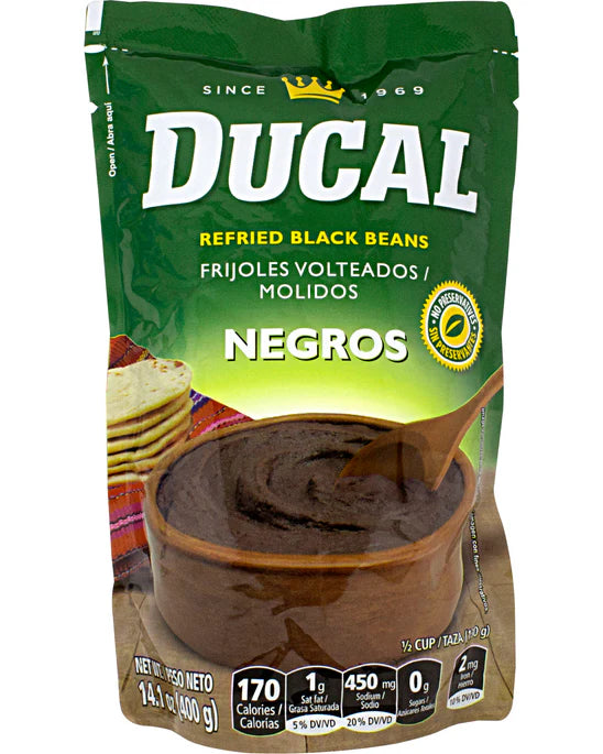Ducal Doypack black beans 400g