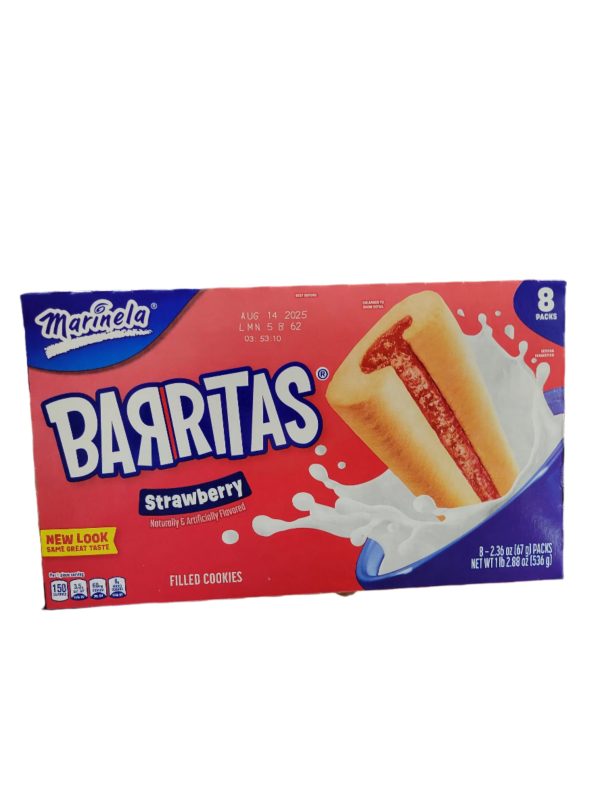 Bimbo Barrita Fresa Box (8pk-67g) 536g