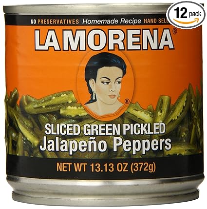 La Morena Sliced Jalapeno Peppers 13.13 oz