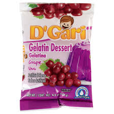 Gelatina D'Gari Grape 5oz