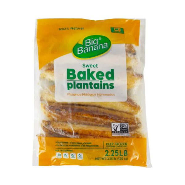 Big Banana Platano Maduro Entero ( Horneados) 7 Und (2.25 Lb)
