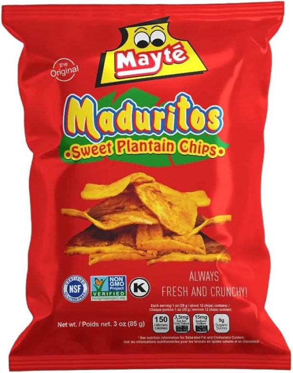 Mayte Madurito Sweet Plantain Chips 3 Oz