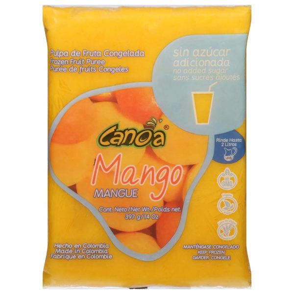 CANOA MANGO PULP 14 OZ