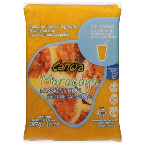 CANOA PASSION FRUIT / MARACUYA PULP 14 OZ