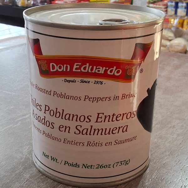 Don Eduardo, Chiles Poblanos - Whole [26oz]