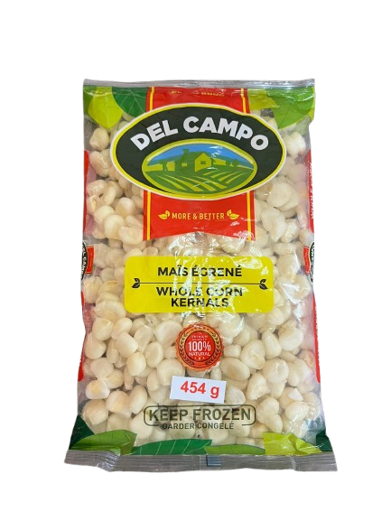 Del Campo, Frozen Whole Corn Kernals (Choclo Desgranado) [454g]