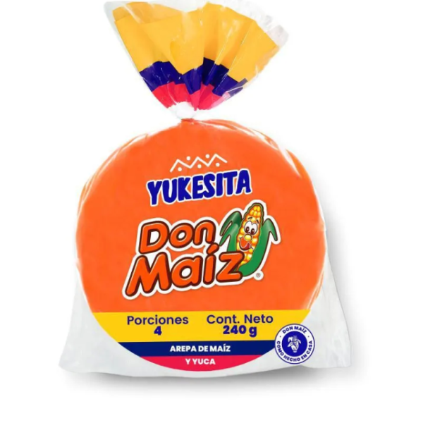 DON MAIZ AREPA YUCA YUKESITAS 4UND / 240G