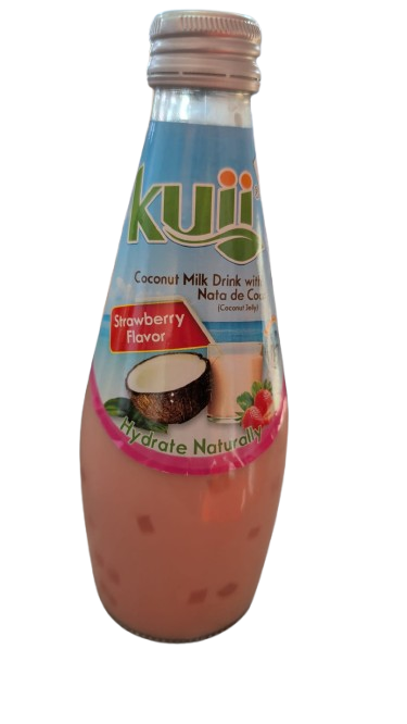 Kuii, Coconut Milk Drink - Strawberry Flavour [290mL]