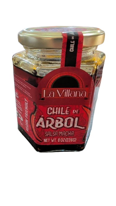 La Villana, Salsa Macha Chile de Arbol [8oz]