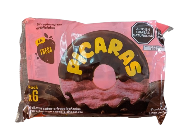 Picaras, Strawberry Flavoured [6units]