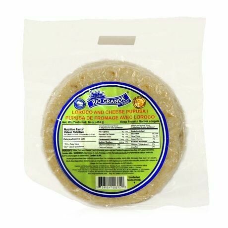 Pupusa With Loroco and Cheese