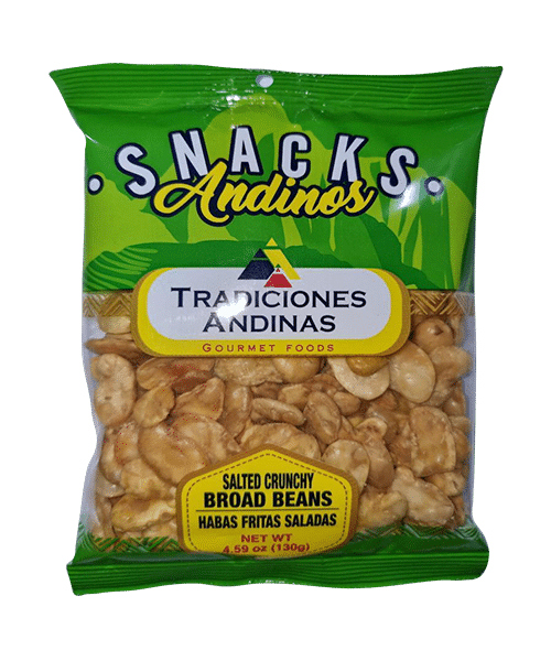 Tradiciones Andinas, Salted Crunchy Broad Beans (Habas Fritas Saladas) [130g]