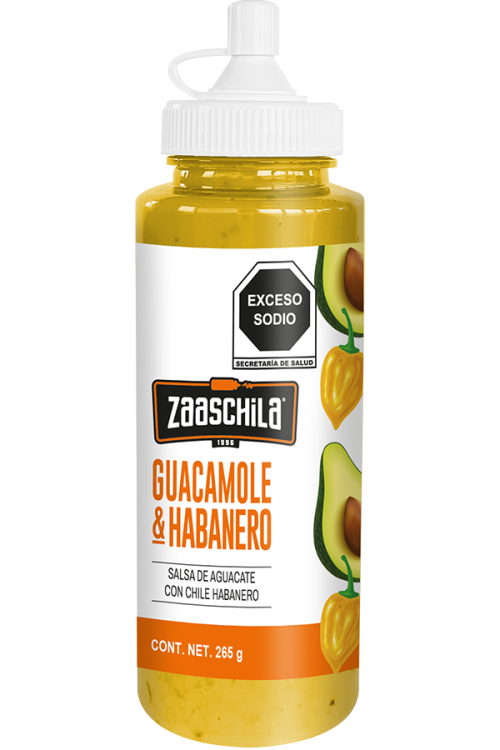Zaaschila, Guacamole & Habanero Hot Sauce [265g]