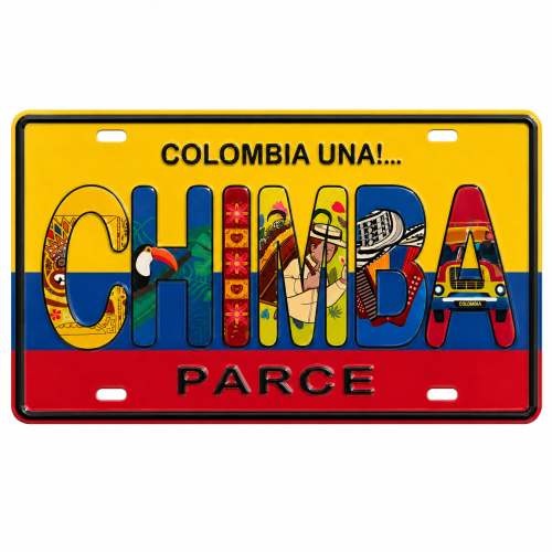 Que chimba de placa.  Si o que.