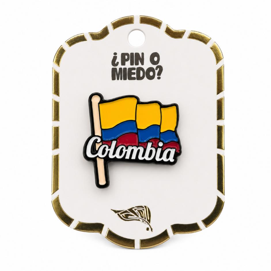 Pin Bandera Colombia 2