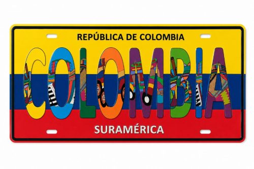 Placa Suramérica Colombia