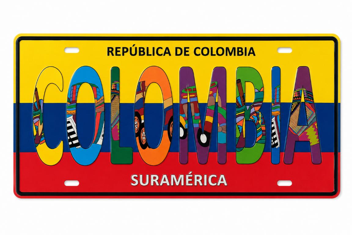 Placa Suramérica Colombia