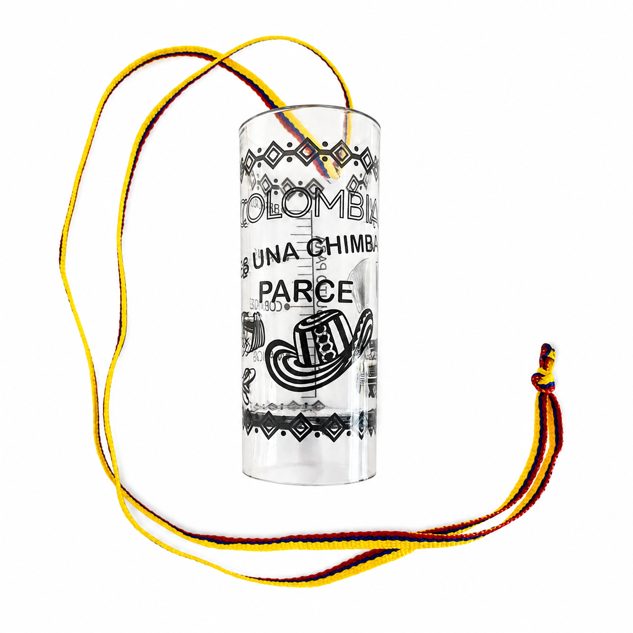 Vaso Shot Colombia Una Chimba Parce